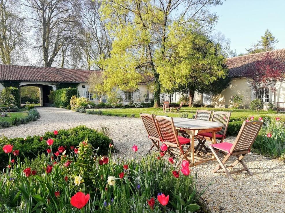 Bourg-CharenteLe Domaine Des Platanes住宿加早餐旅馆 外观 照片